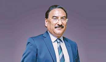 Mr Dilip Gaur, MD Grasim Industries