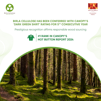 Birla Cellulose Achieves Top Ranking in Canopy's 2024 Hot Button Report
