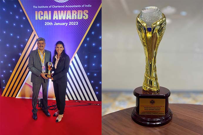 Grasim wins consecutively second year Gold Shield at The Institute of Chartered Accountants of India (ICAI) Awards Ceremony